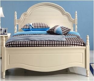 Morden Color Home Room Furniture / Younger Bedroom Childrens Double Beds