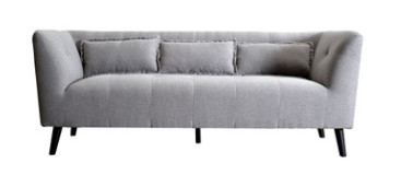 Sofa de toile confortable de tissu avec trois Seat double Seat ou un Seat