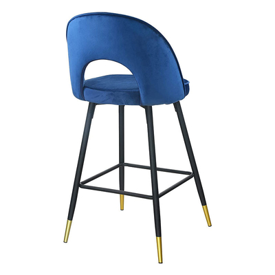 Velours nordique en métal moderne dinant des meubles de restaurant de chaises